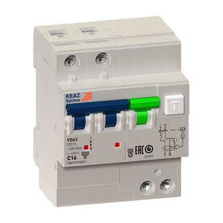 OptiDin VD63-22C25-A-УХЛ4 (2P, C25, 30mA) OptiDin VD63-22C25-A-УХЛ4 (2P, C25, 30mA)
