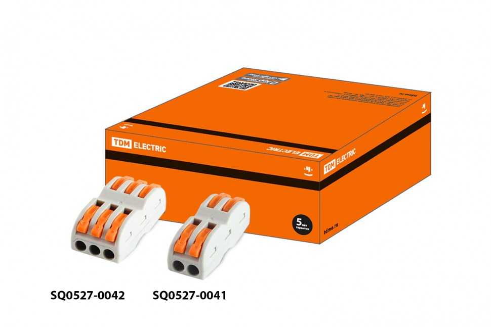 Соединительная проходная клемма СК-412-2 (2,5мм2) TDM