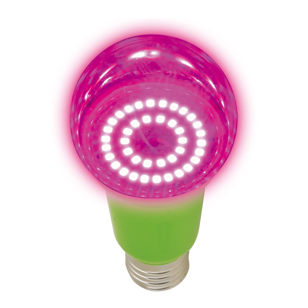 LED-A60-15W/SPSB/E27/CL PLP30GR Лампа светодиодная для растений. Форма A
